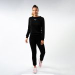 KOMPLET ZENSKA TRENERKA CRNA