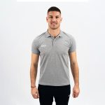 PAMUČNA POLO MAJICA - TAMNO SIVA