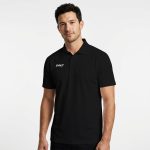 POLO PAMUČNA MAJICA PIKE CRNA