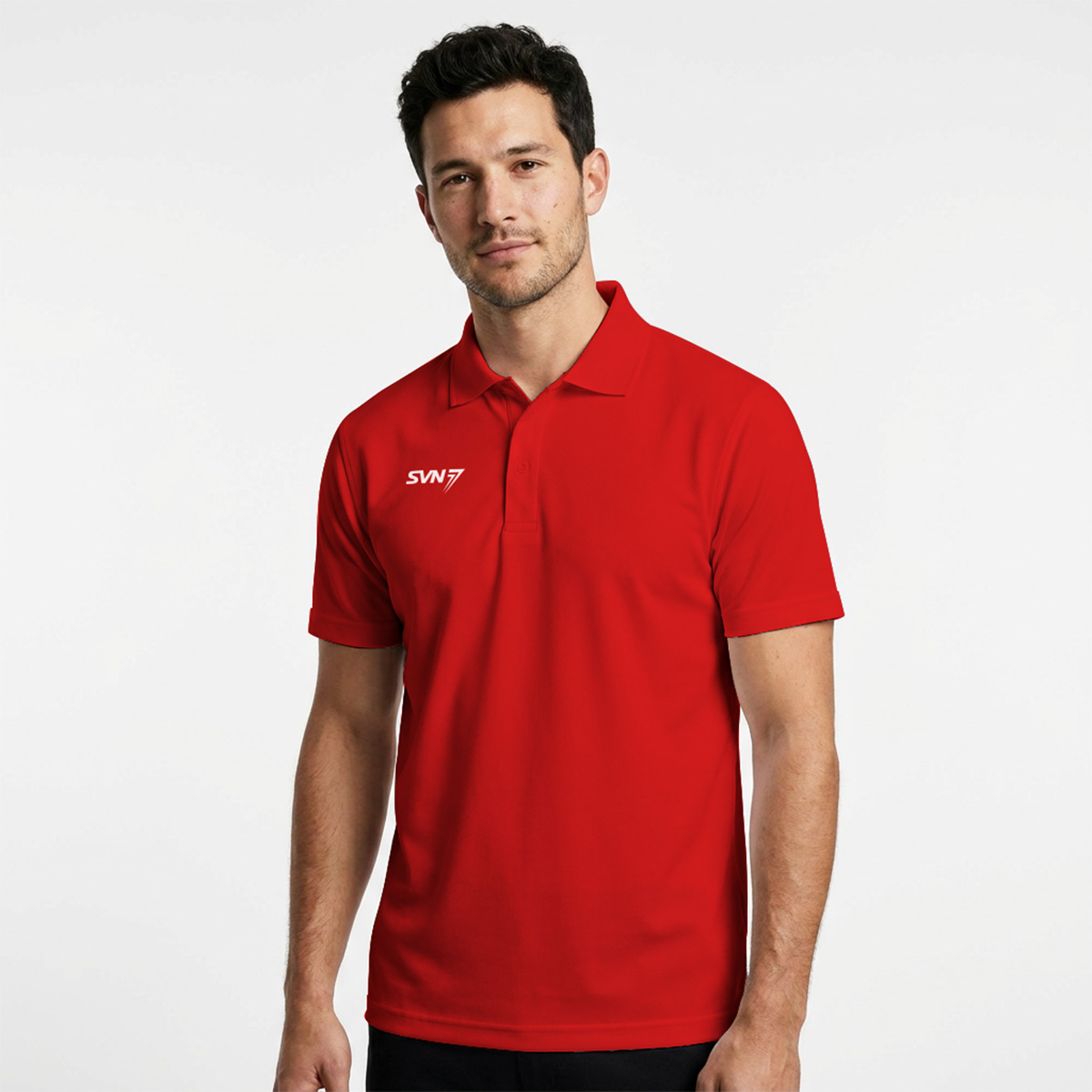 01 NOVA POLO MAJICA CRVENA 1200X1200_.jpg POLO PAMUČNA MAJICA PIKE CRVENA - Slika 1