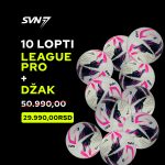PAKET LEAGUE PRO SVN7 10 LOPTI + GRATIS VREĆA ZA LOPTE SVN7