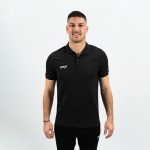 PAMUČNA POLO MAJICA - CRNA