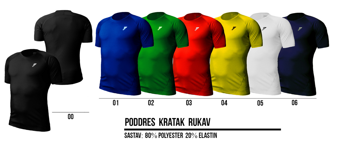 Poddres kratak rukav